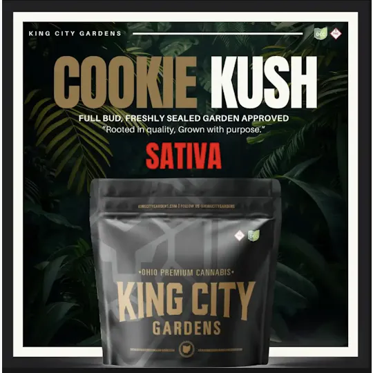 King City Gardens - King City Gardens | Gold | Cookie Kush - Flower 2.83g - 1