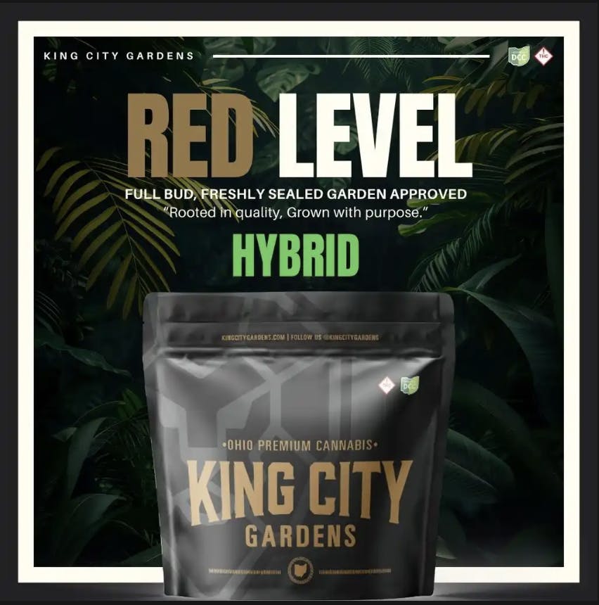 King City Gardens - King City Gardens | Gold | Red Level - Flower 2.83g - 1