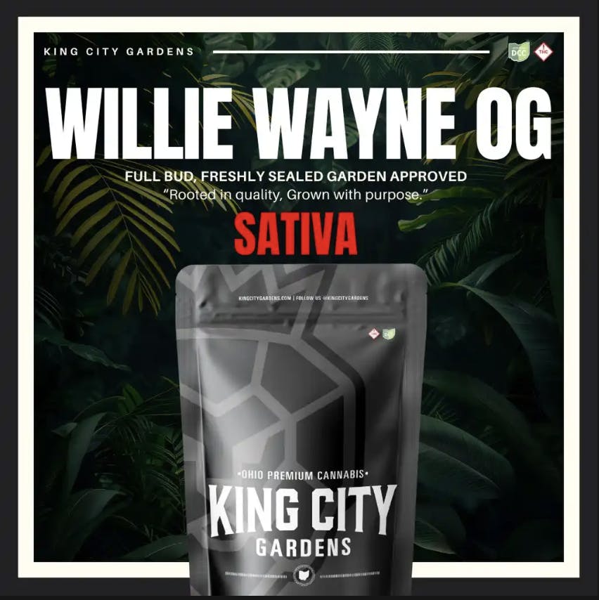 King City Gardens - King City Gardens | Premium Flower | Willie Wayne OG - 14.15g - 1