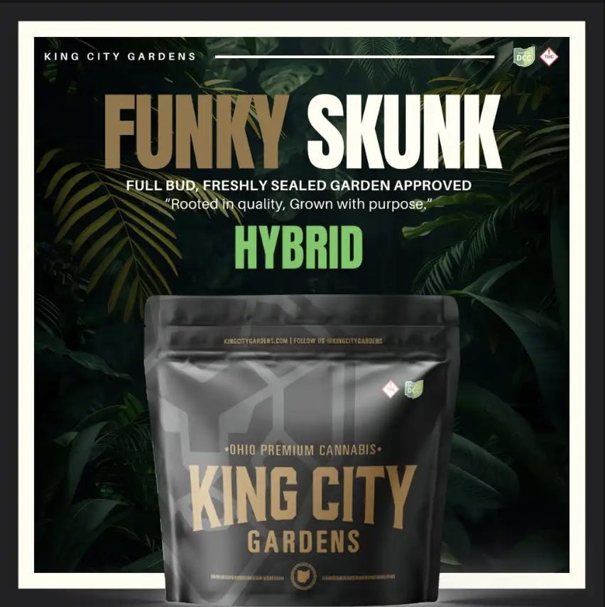 King City Gardens - King City Gardens | Gold | Funky Skunk - Flower 2.83g - 1