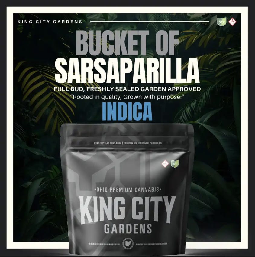 King City Gardens - King City Gardens | Silver | Bucket of Sarsaparilla - Flower Smalls 2.83g - 1