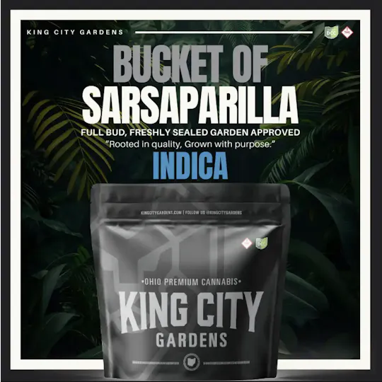 King City Gardens - King City Gardens | Silver | Bucket of Sarsaparilla - Flower Smalls 2.83g - 1