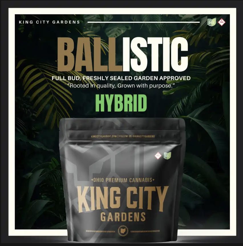 King City Gardens - King City Gardens | Gold | Ballistic - Flower 2.83g - 1