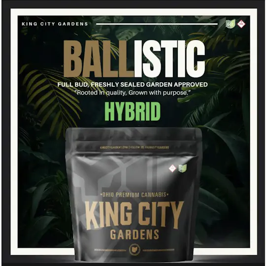 King City Gardens - King City Gardens | Gold | Ballistic - Flower 2.83g - 1