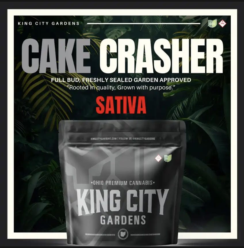 King City Gardens - King City Gardens | Silver | Cake Crasher - Flower Smalls 2.83g - 1