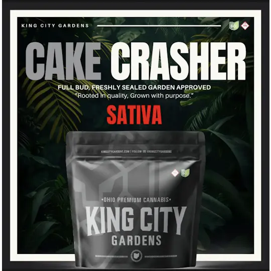 King City Gardens - King City Gardens | Silver | Cake Crasher - Flower Smalls 2.83g - 1