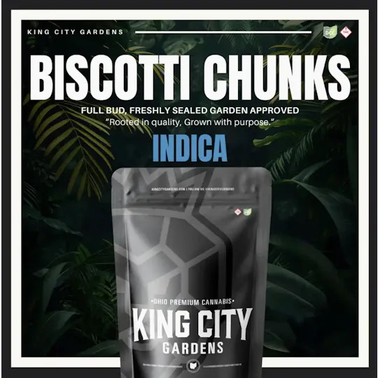 King City Gardens - King City Gardens | Premium Flower | Biscotti Chunks - 14.15g - 1