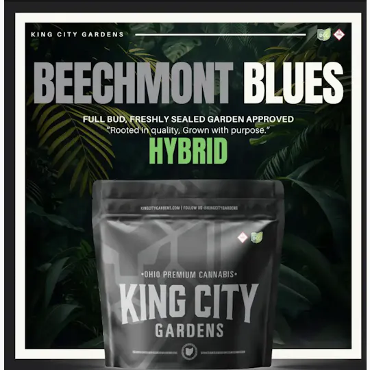 King City Gardens - King City Gardens | Silver | Beechmont Blues - Flower Smalls 2.83g - 1