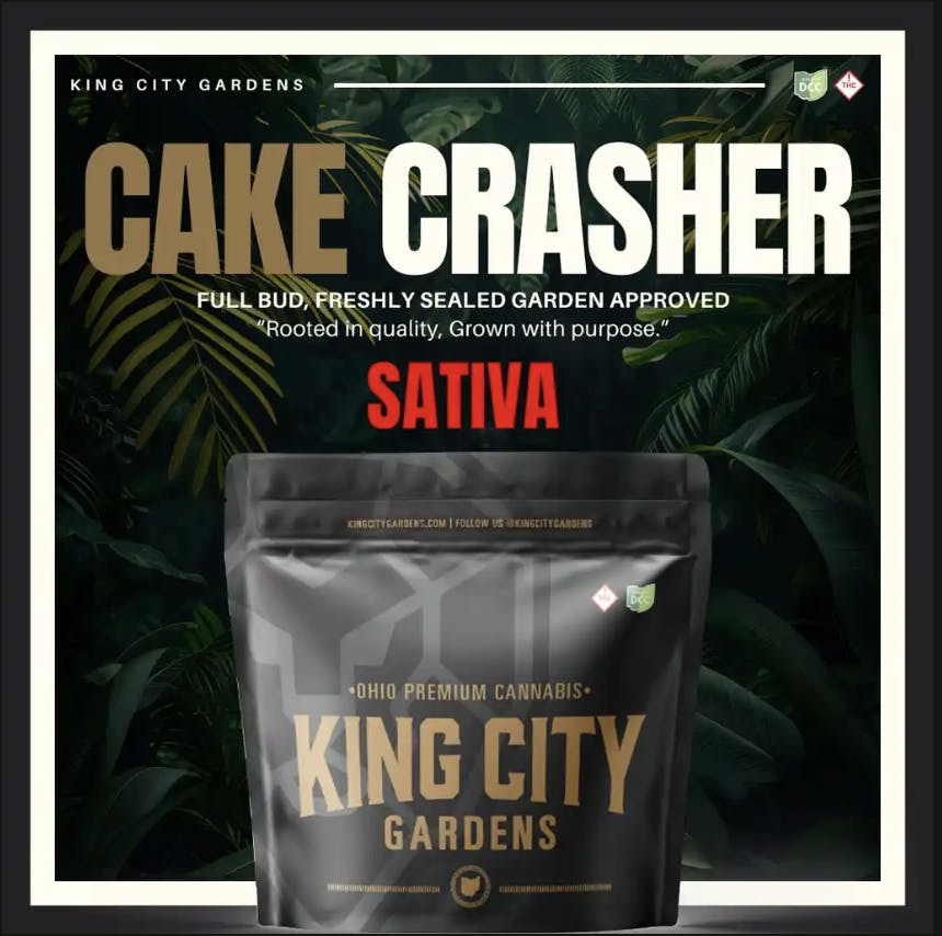 King City Gardens - King City Gardens | Gold | Cake Crasher - Flower 2.83g - 1