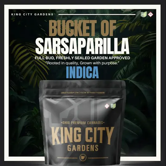 King City Gardens - King City Gardens | Gold | Bucket of Sarsaparilla - Flower 2.83g - 1
