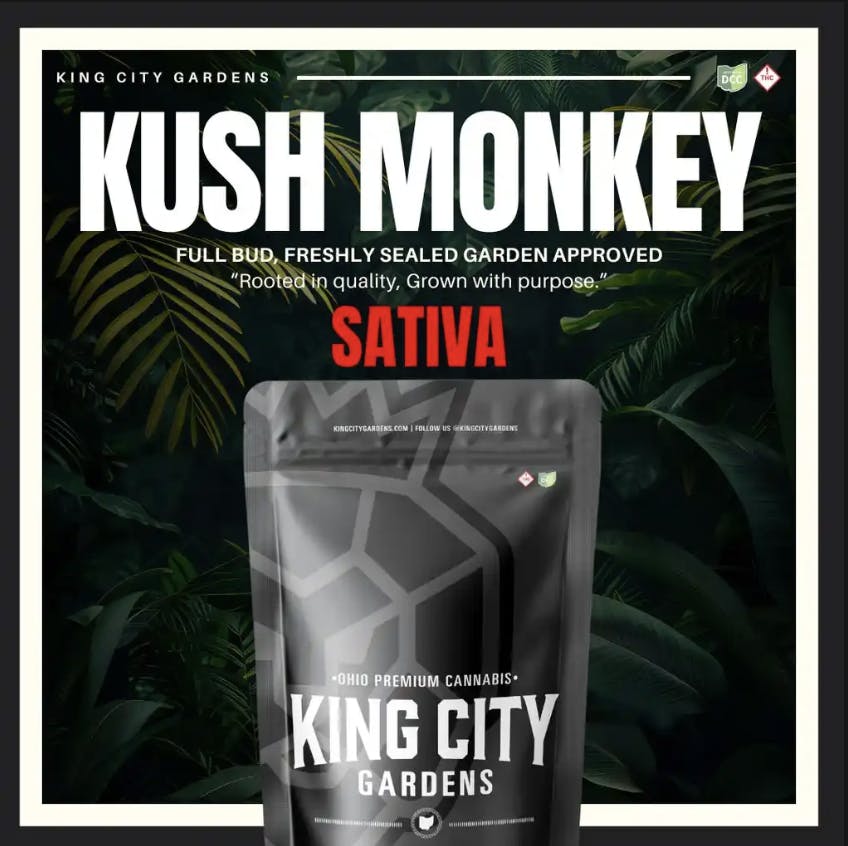 King City Gardens - King City Gardens | Premium Flower | Kush Monkey - 14.15g - 1