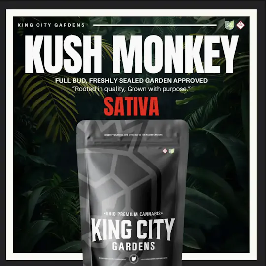 King City Gardens - King City Gardens | Premium Flower | Kush Monkey - 14.15g - 1