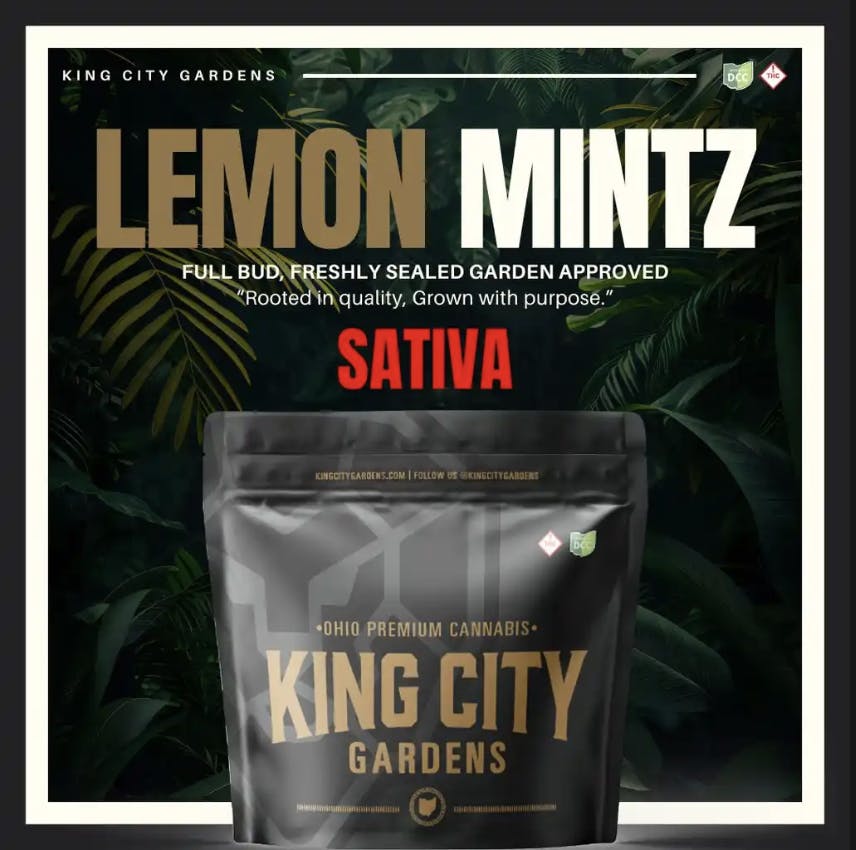 King City Gardens - King City Gardens | Gold | Lemon Mintz - Flower 2.83g - 1
