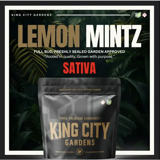 King City Gardens - King City Gardens | Gold | Lemon Mintz - Flower 2.83g - 1