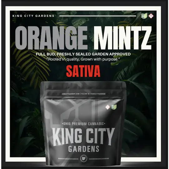 King City Gardens - King City Gardens | Silver | Orange Mintz - Flower Smalls 2.83g - 1