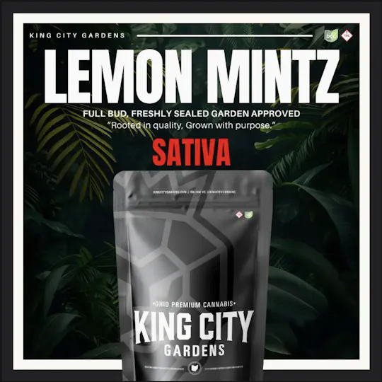 King City Gardens - King City Gardens | Premium Flower | Lemon Mintz - 14.15g - 1