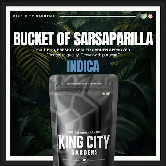 King City Gardens - King City Gardens | Premium Flower | Bucket of Sarsaparilla - 14.15g - 1