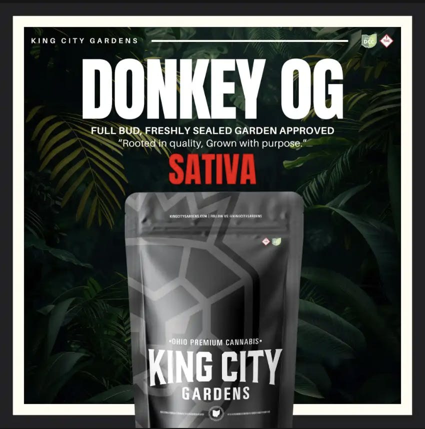 King City Gardens - King City Gardens | Premium Flower | Donkey OG - 14.15g - 1