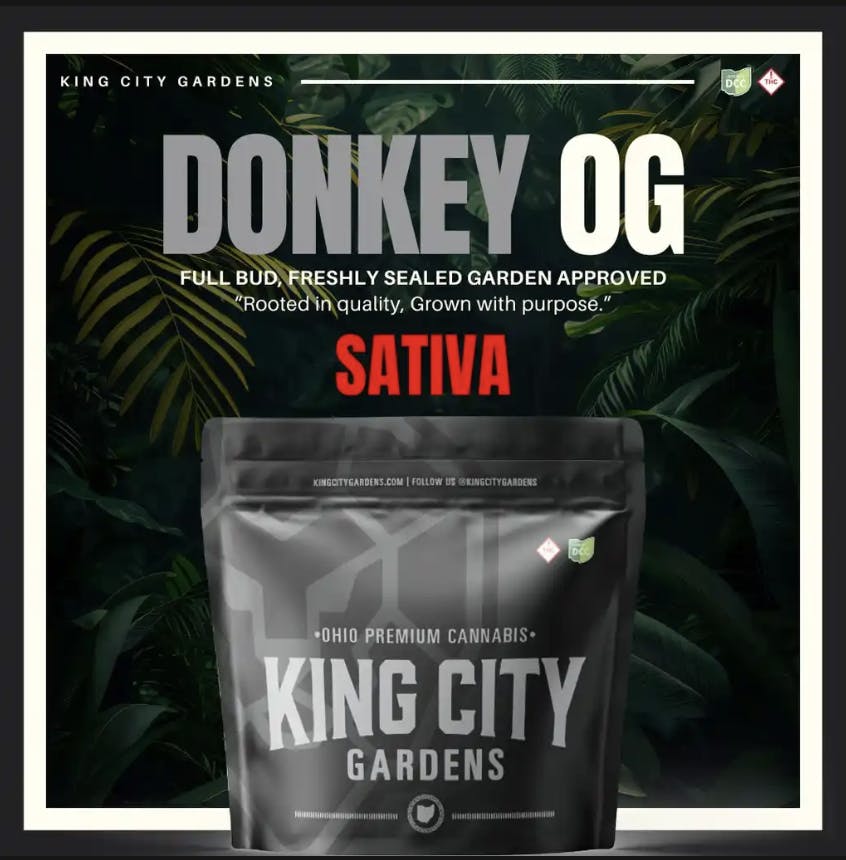 King City Gardens - King City Gardens | Silver | Donkey OG - Flower Smalls 2.83g - 1