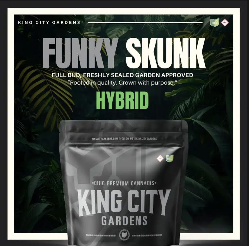 King City Gardens - King City Gardens | Silver | Funky Skunk- Flower Smalls 2.83g - 1