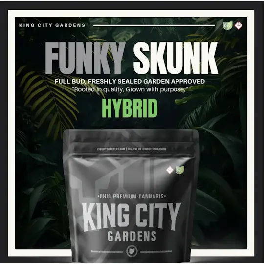King City Gardens - King City Gardens | Silver | Funky Skunk- Flower Smalls 2.83g - 1