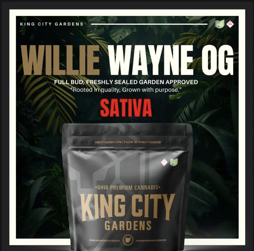 King City Gardens - King City Gardens | Gold | Willie Wayne OG - Flower 2.83g - 1