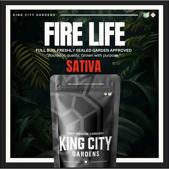 King City Gardens - King City Gardens | Premium Flower | Fire Life - 14.15g - 1