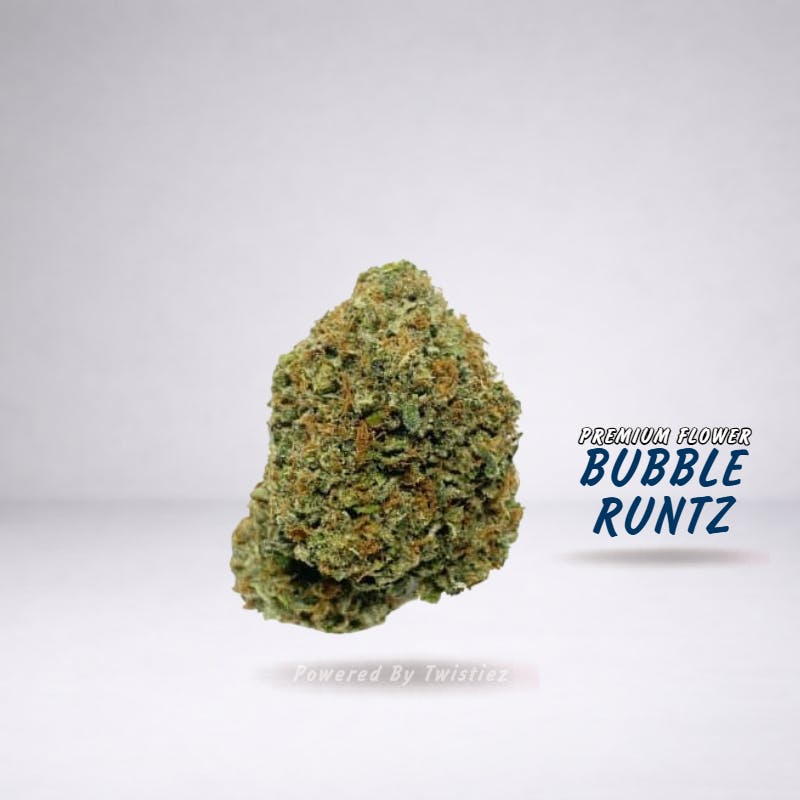 Twistiez - Bubble Runtz - Premium Flower - (3.5g - 1/8oz) - Indica - 1