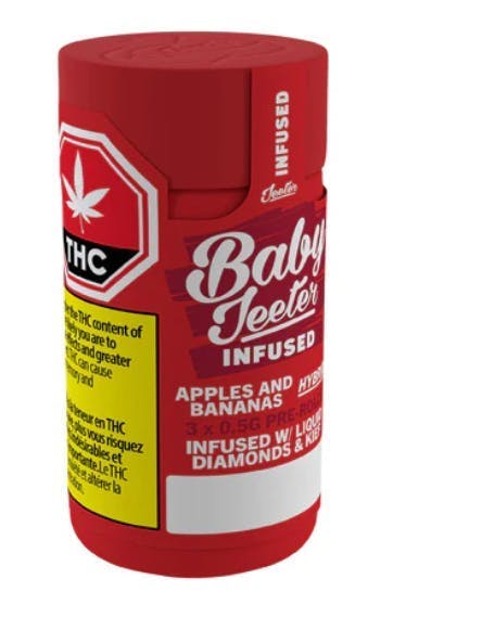 Jeeter - Jeeter | Apples and Bananas | Baby Infused Minis | 0.5g each | 3pk - 1