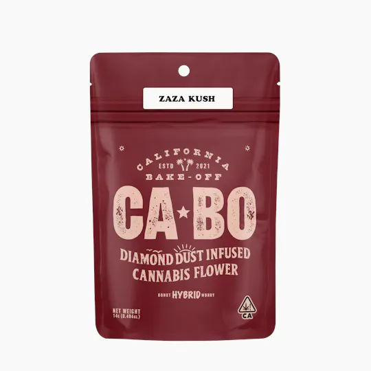 CABO - CABO Diamond Dust Infused 14g Flower - ZaZa Kush - Hybrid - 1