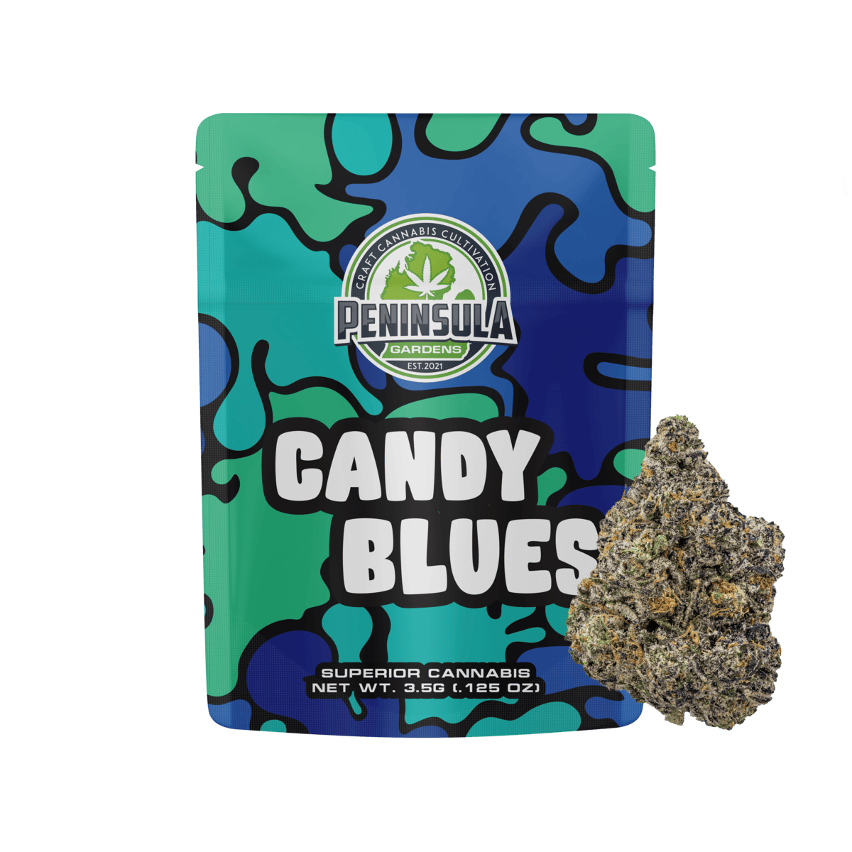 Peninsula Gardens - Peninsula Gardens | Candy Blues | Big Buds | 3.5g - 1
