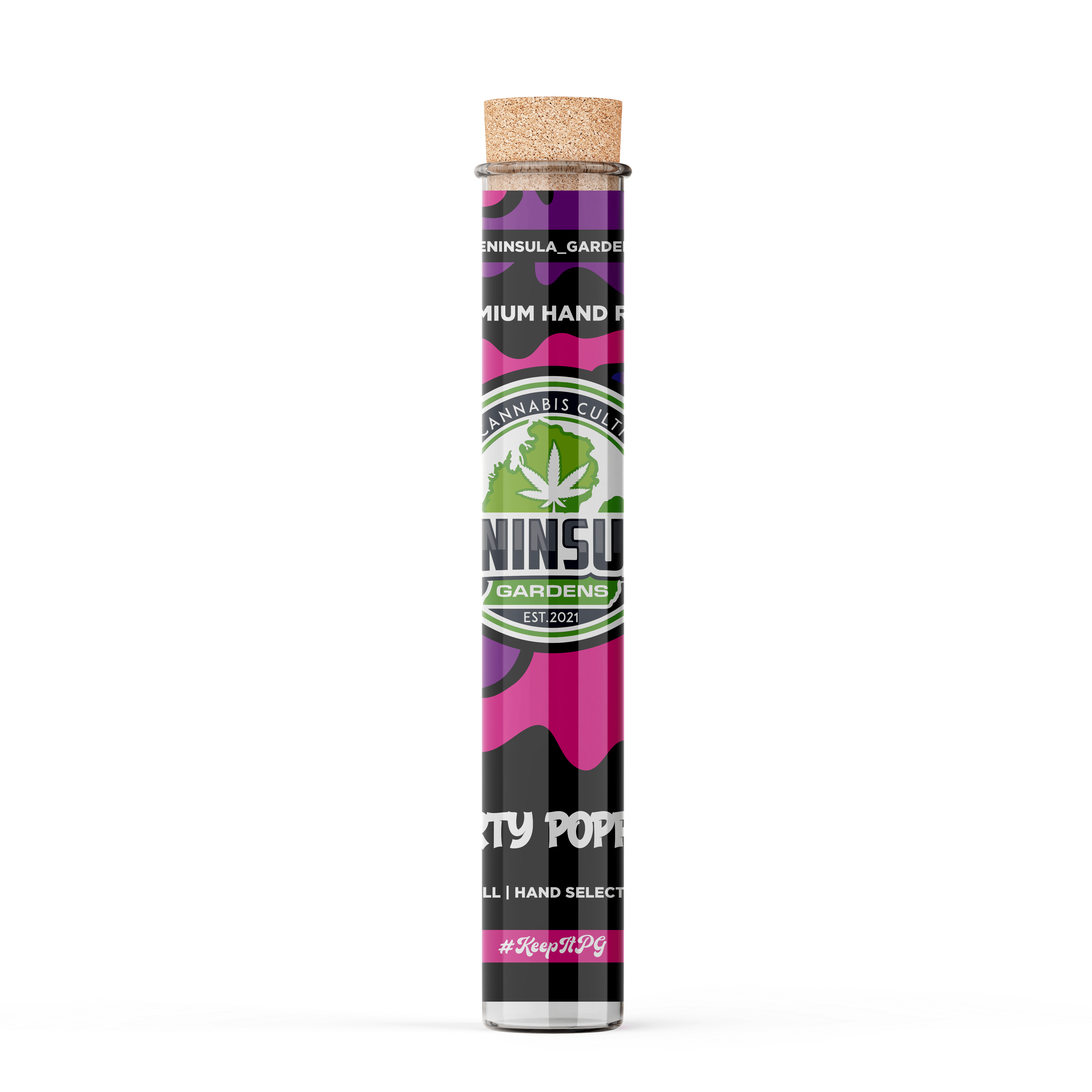Peninsula Gardens - Peninsula Gardens | Party Popperz | Infused Joint | 1.5g - 1