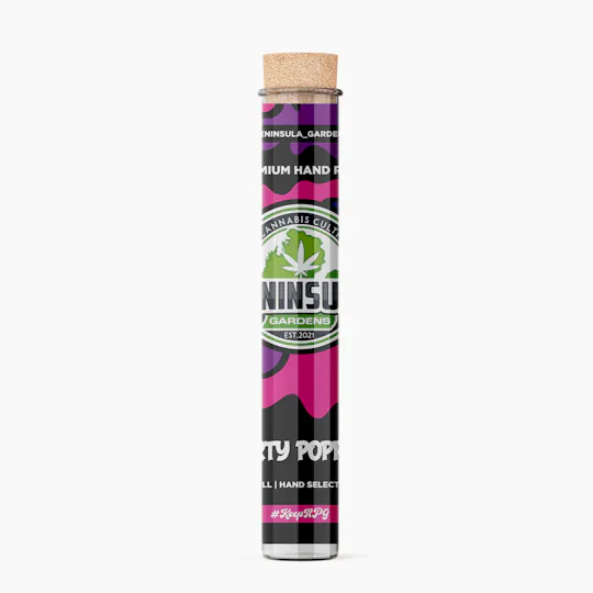 Peninsula Gardens - Peninsula Gardens | Party Popperz | Infused Joint | 1.5g - 1