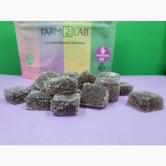 Farm2Lab - Concorde Grape - 100mg Rosin Gummies - 1