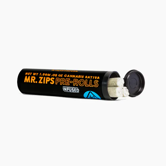 MR. ZIPS - MR. ZIPS | Strawberry Guava | Sativa | Infused Pre-Roll | 3-Pack 0.5g - 1