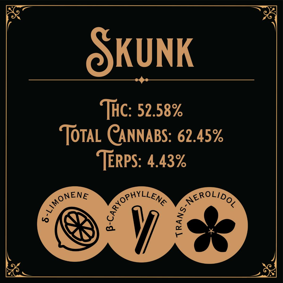 Old School Hash Co. - Old School Hash: Skunk - 5g Brick Hash - 1