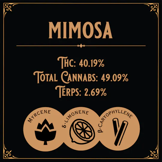 Old School Hash Co. - Old School Hash: Mimosa - 2g Brick Hash - 1