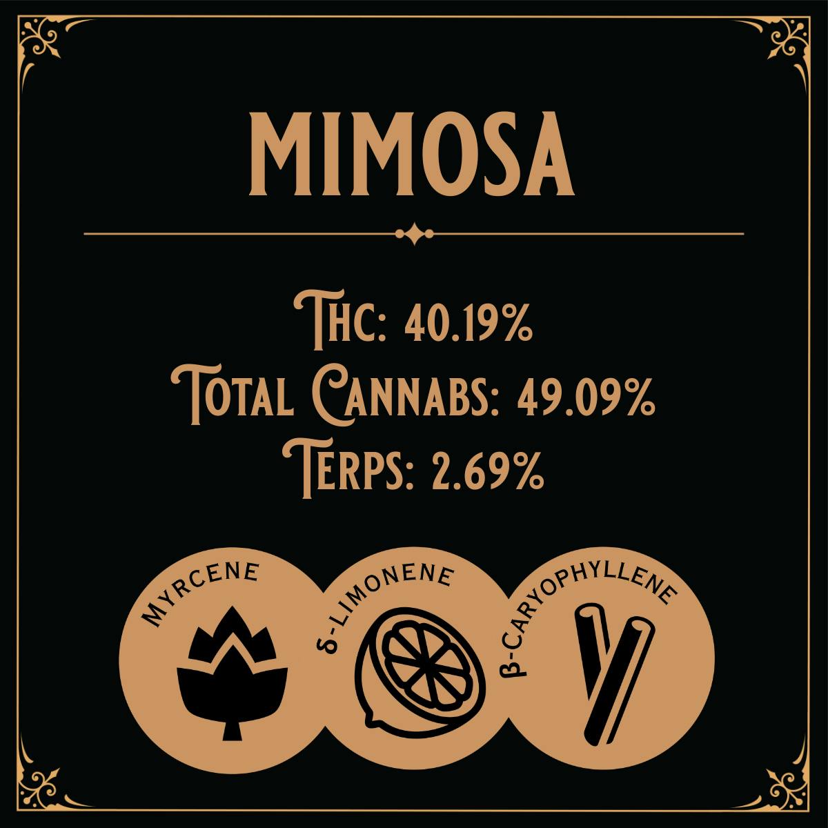 Old School Hash Co. - Old School Hash: Mimosa - 5g Brick Hash - 1