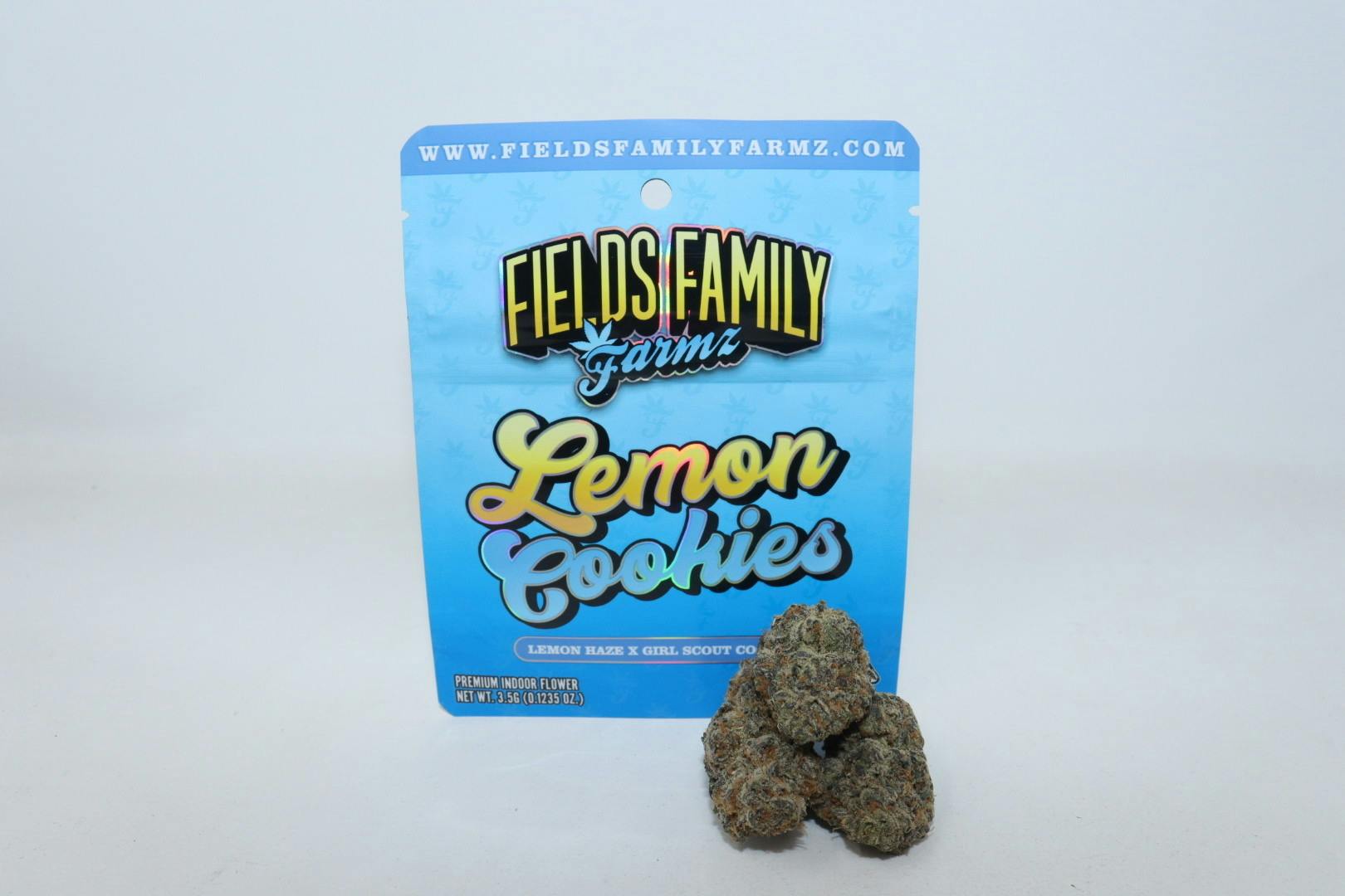 Fields Family Farmz - Lemon Cookies - 3.5G - 1