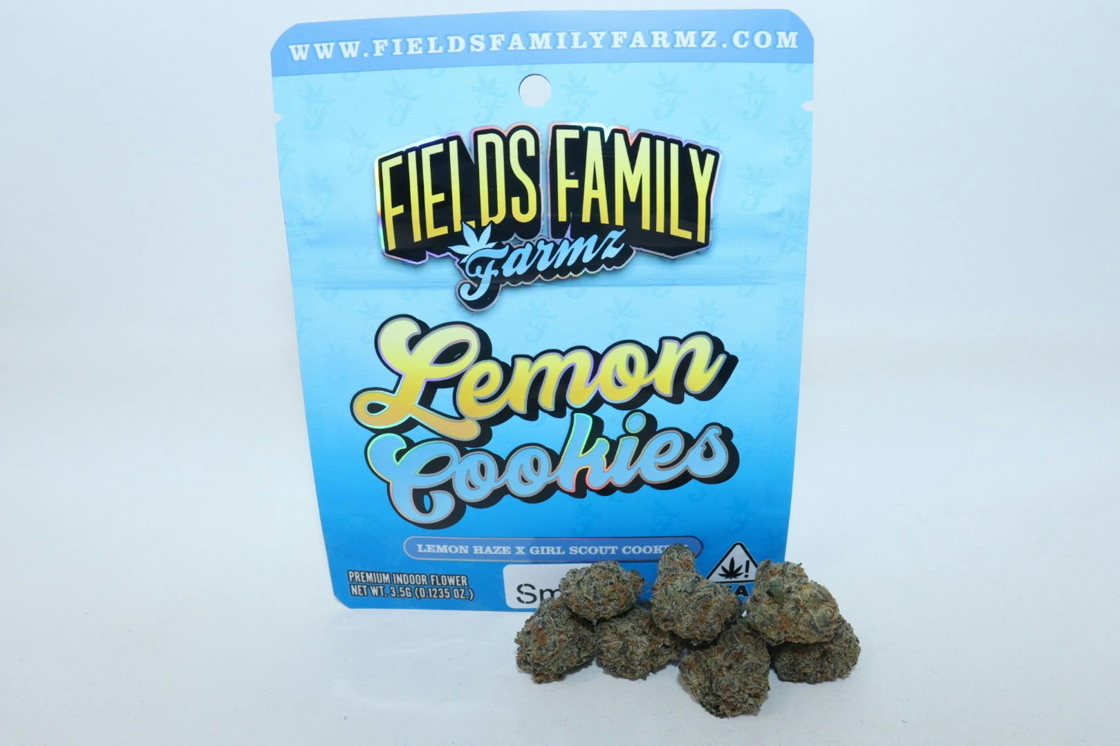 Fields Family Farmz - Lemon Cookies - 3.5G Smalls - 1