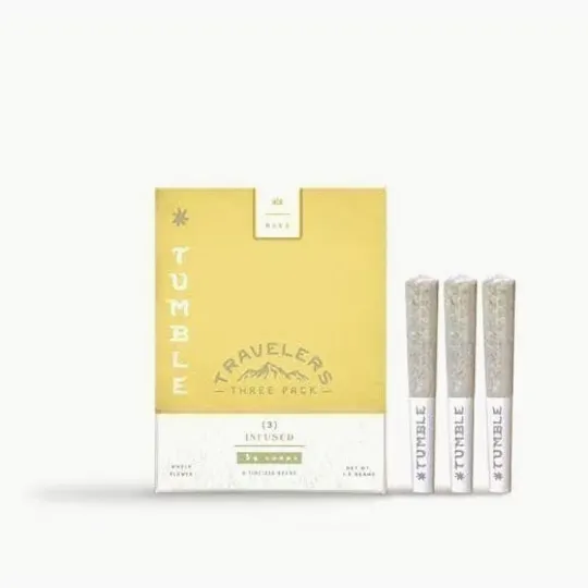Timeless Vapes - Sour Diesel | Tumble Infused Minis | 0.5g each | 3pk - 1