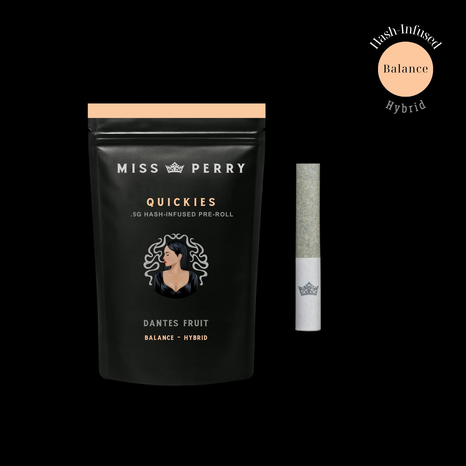 Miss Perry Northeastern Reserve - Quickies .5G | Dantes Fruit Flower | Dantes Fruit Hash - 1