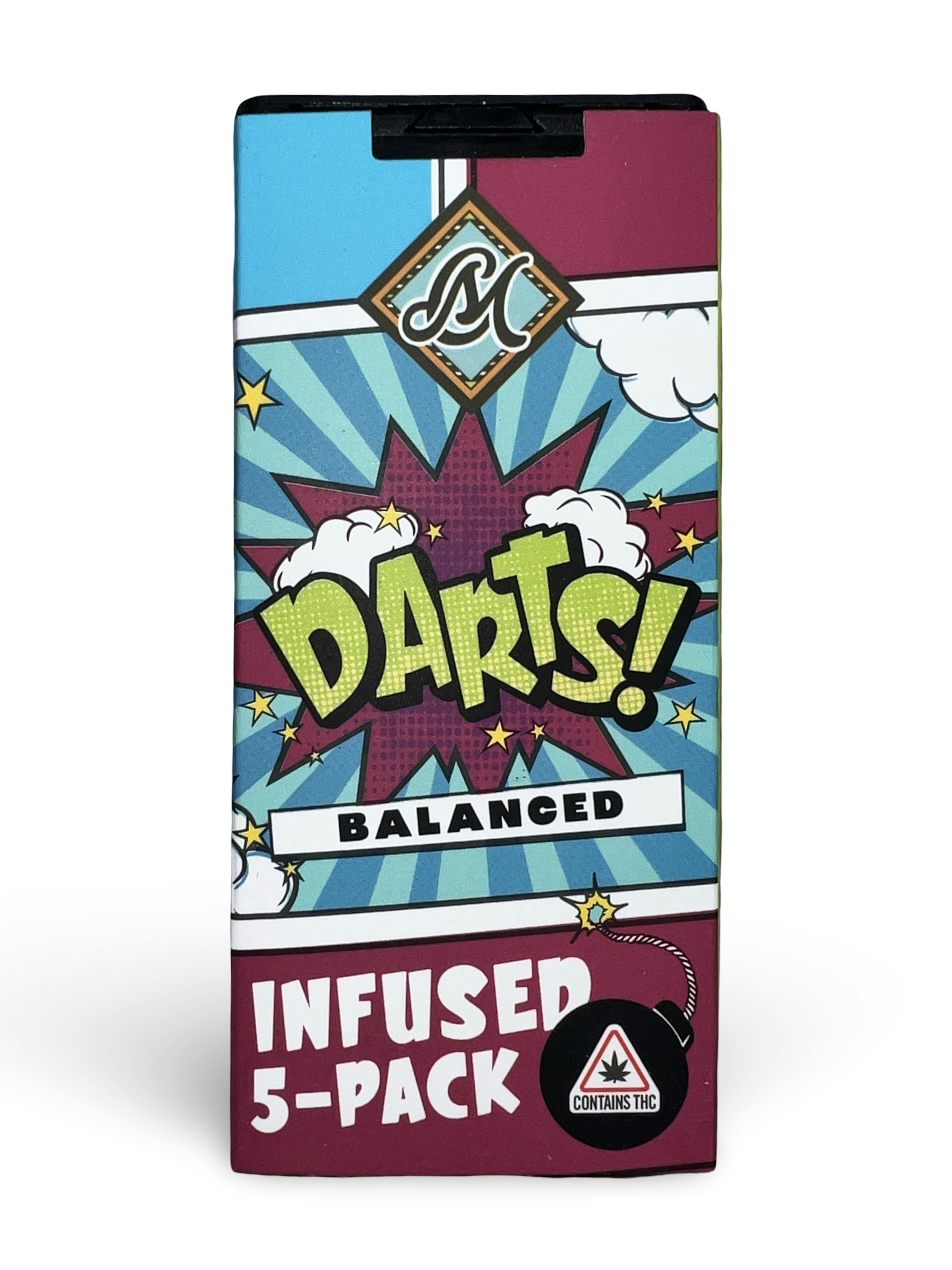 Indico - Cherry Pie Breath Infused Pre-Roll Dart 5pk - Unicorn Tears - 1