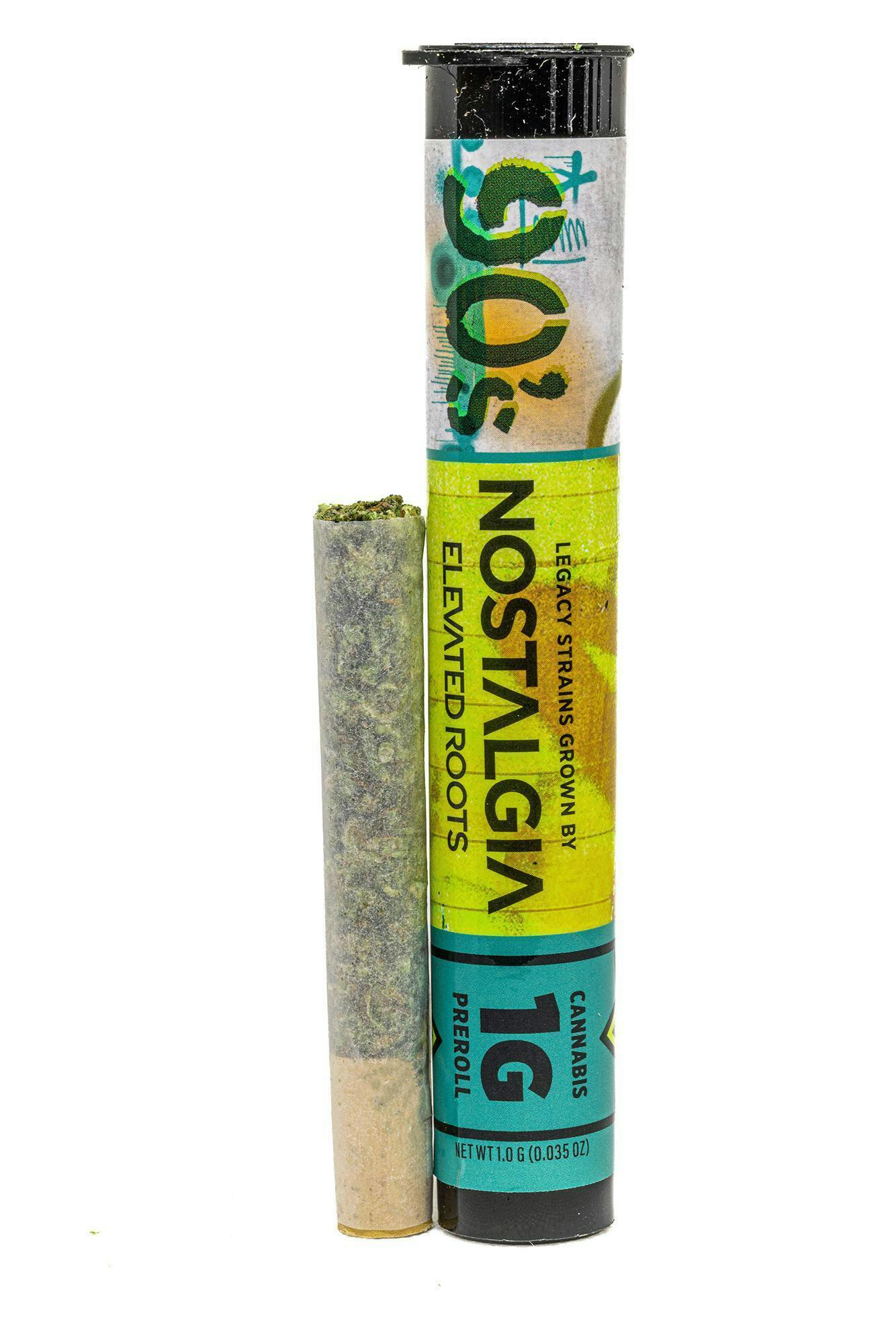 Nostalgia - Nostalgia | OG Kush | 90's | Pre Roll | 1g - 1