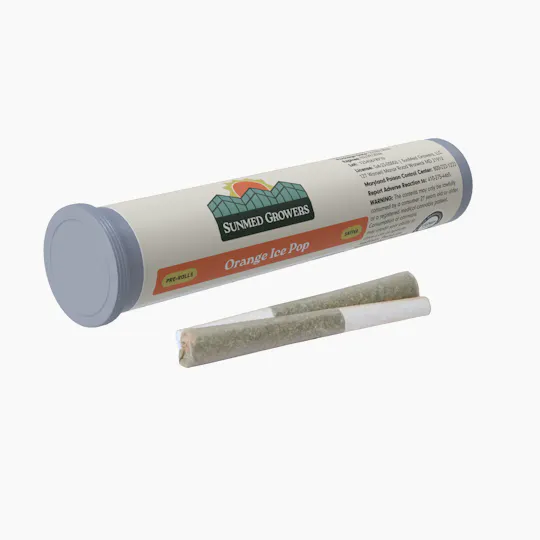 SunMed Growers - Orange Ice Pop Pre Roll 0.5g/2 Pack - 1