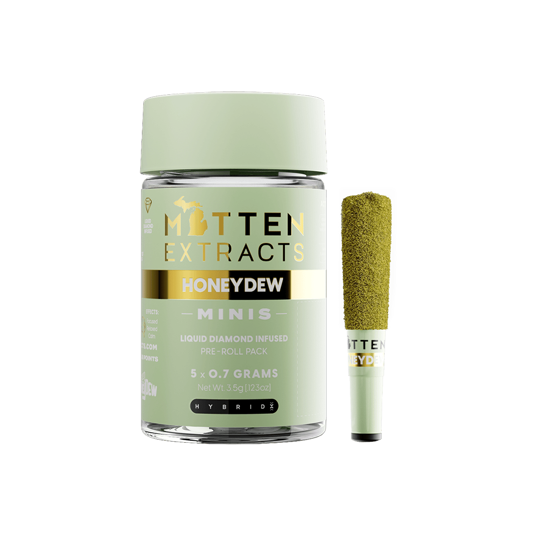 Mitten Extracts - Mitten Extracts | Honeydew | Infused Minis | 3.5g | 5pk - 1