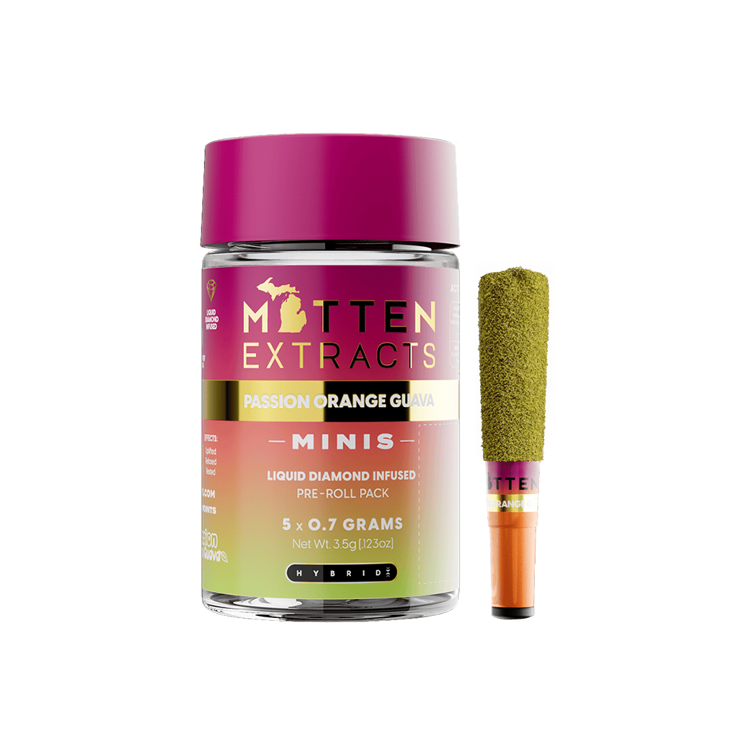 Mitten Extracts - Mitten Extracts | Passion Orange Guava | Infused Minis | 3.5g | 5pk - 1