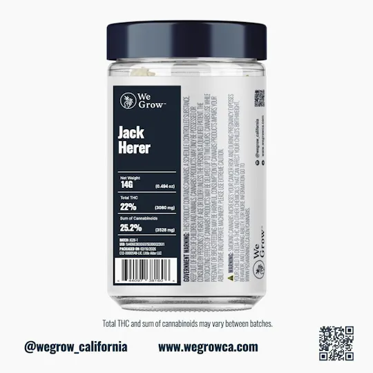 We Grow - We Grow | Jack Herer | Big Buds | 14g - 1