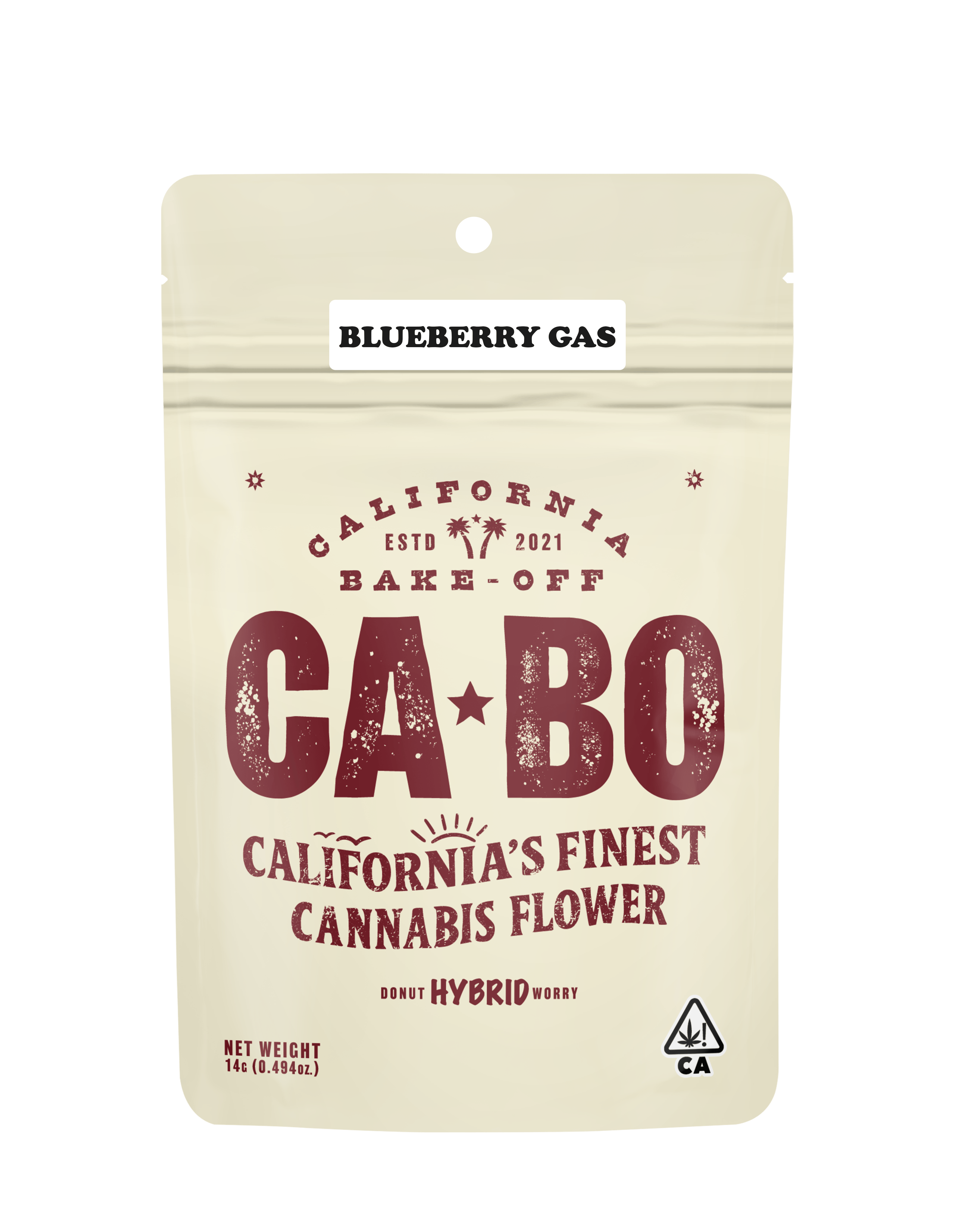 CABO - CABO 14g Flower - Blueberry Gas - Hybrid - 1