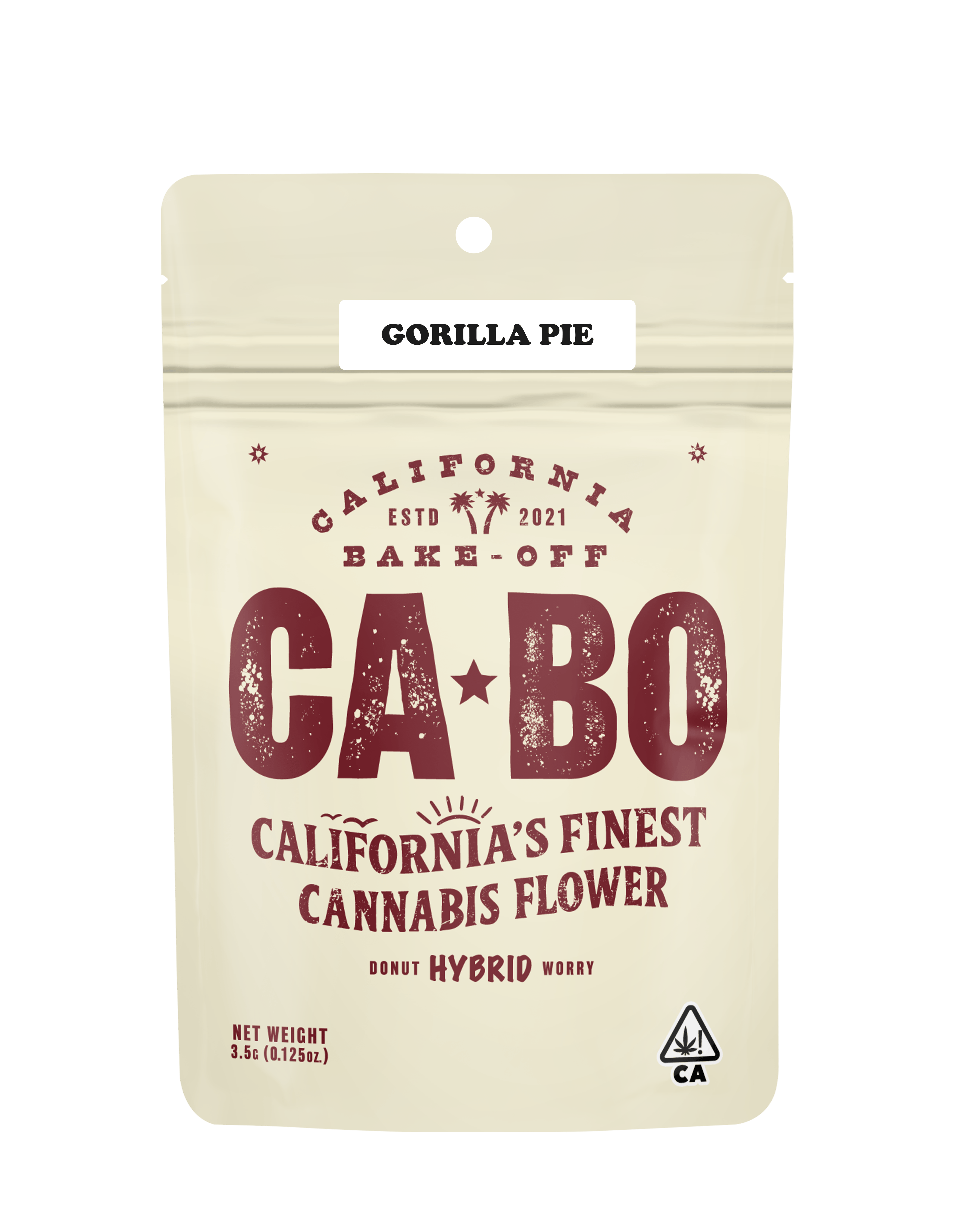 CABO - CABO 3.5g Flower - Gorilla Pie - Hybrid - 1